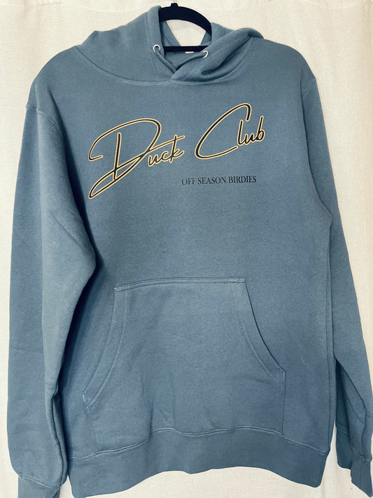 Duck Club Hoodie- storm blue