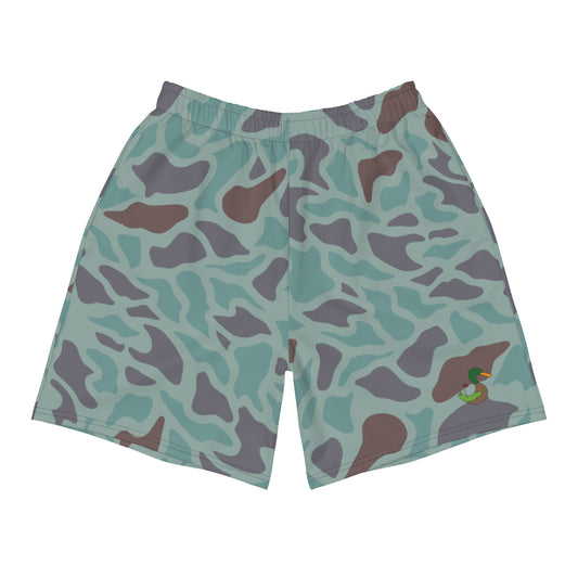 Men Blue Camo Shorts